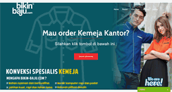 Desktop Screenshot of bikin-baju.com