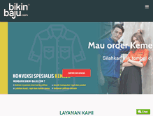 Tablet Screenshot of bikin-baju.com